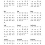 Free Printable Calendars And Planners 2024, 2025 And 2026 | Free | Printable Monthly Calendar 6 By 9 2020 To 2024