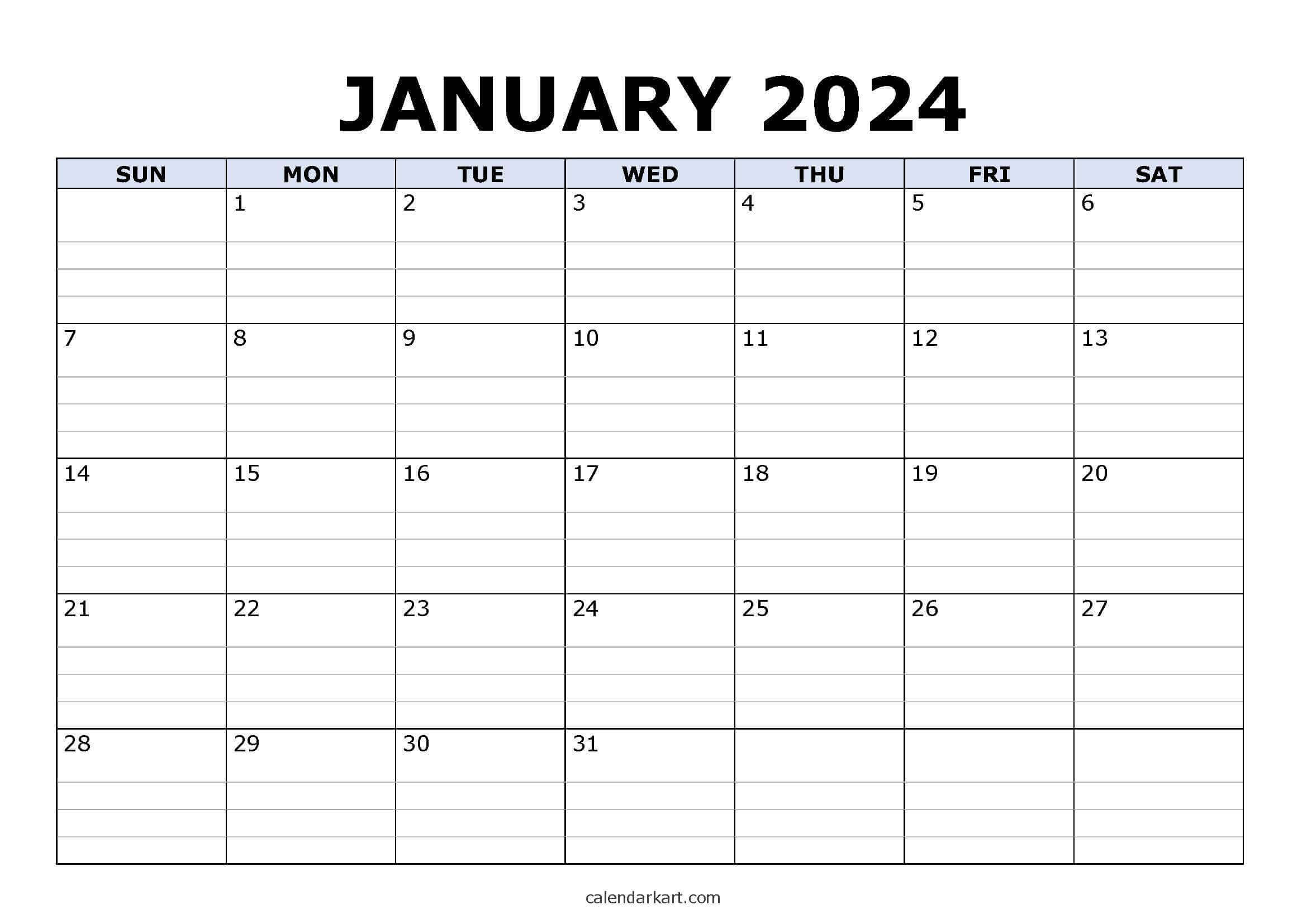 Printable Calendar 2024 Hp 
