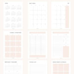 Free Printable Planner 2024 Pdf   Anjahome In 2023 | Study Planner | 2024 Calendar Planner Free Printable