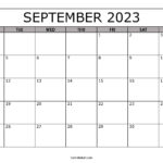 Free Printable September 2023 Calendars   Calendarkart | Free Printable 2024 Calendar Monday Start