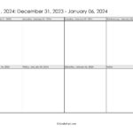 Free Printable Weekly Planner Templates   Calendarkart | Free Printable Weekly Calendar 2024