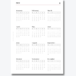 Freebie   All Sizes   2024 Glance   Aelyzecreates |  Calendar 2024