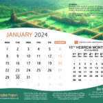 Hebrew Israelite Calendar (2023 2024) — Kingdom Preppers | Hebrew Calendar 2024 Printable