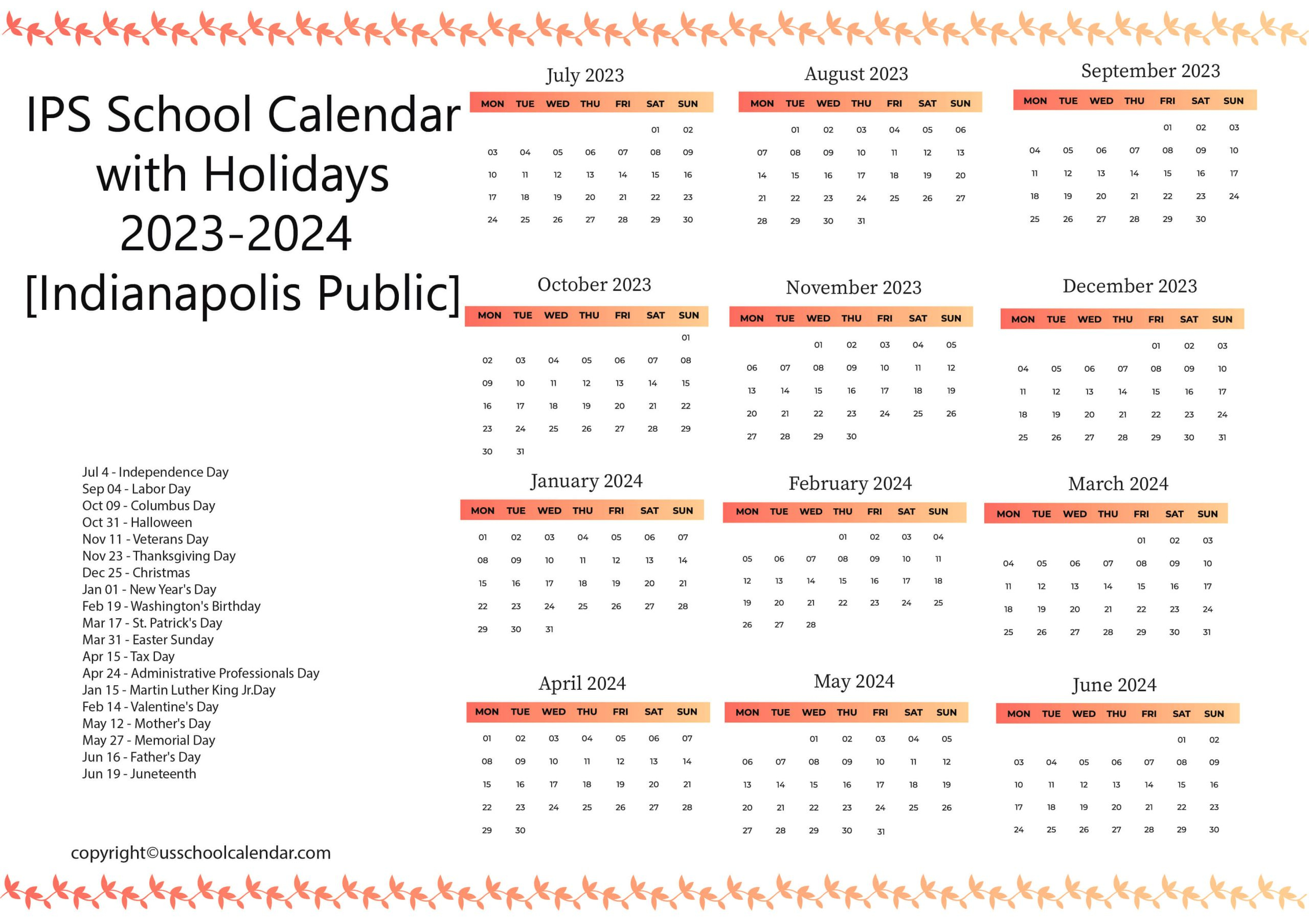 My Ips School Calendar For 2023 2024 Printable | Calendar 2024 ...