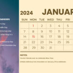 January 2024 Calendar With Holidays   Download In Word |  Calendar 2024