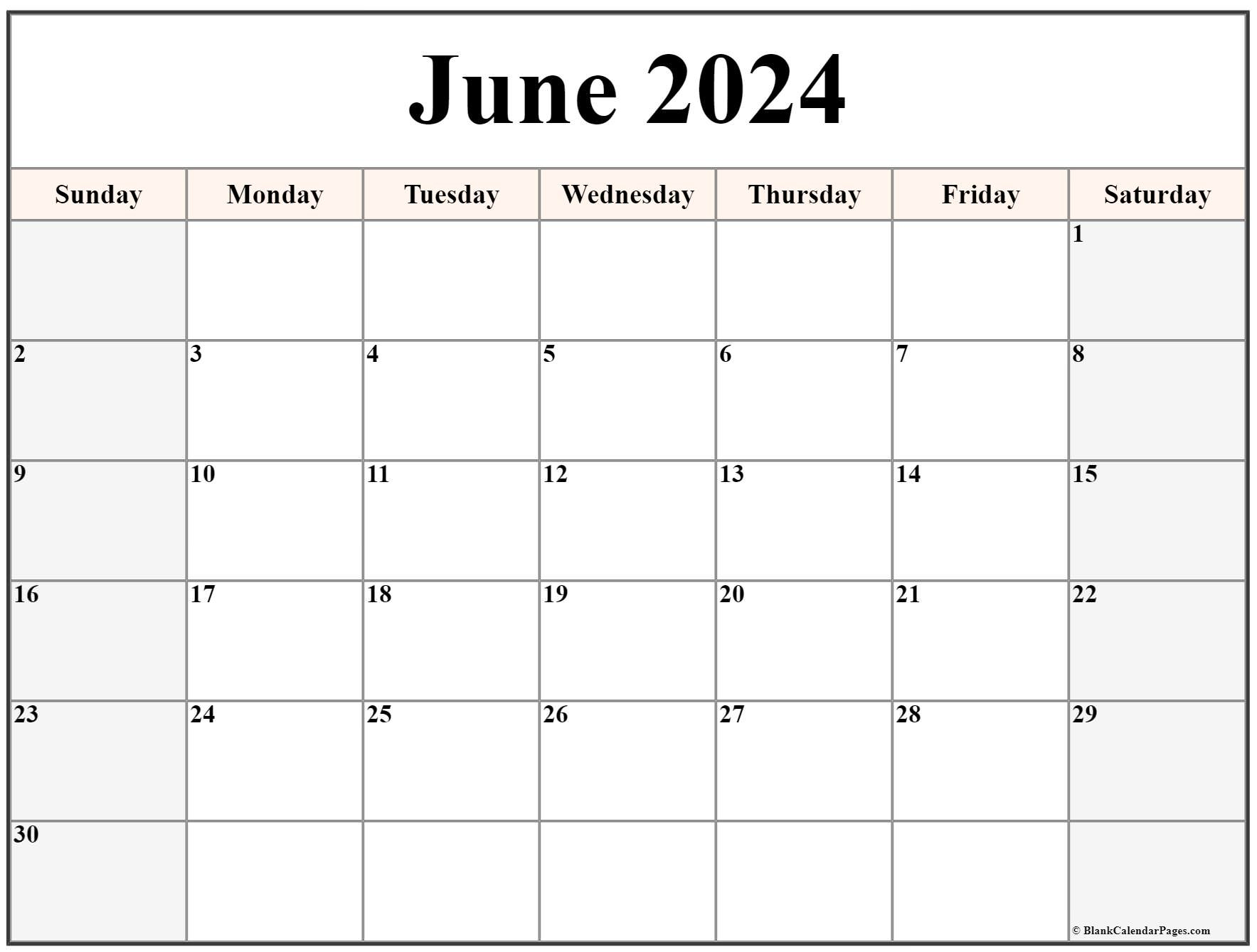 Printable Calendar June 2023 to June 2024 | Calendar 2024 | Printable ...