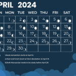 Lunar Calendar April 2024   Download In Word, Illustrator, Eps | Lunar Calendar 2024 Printable