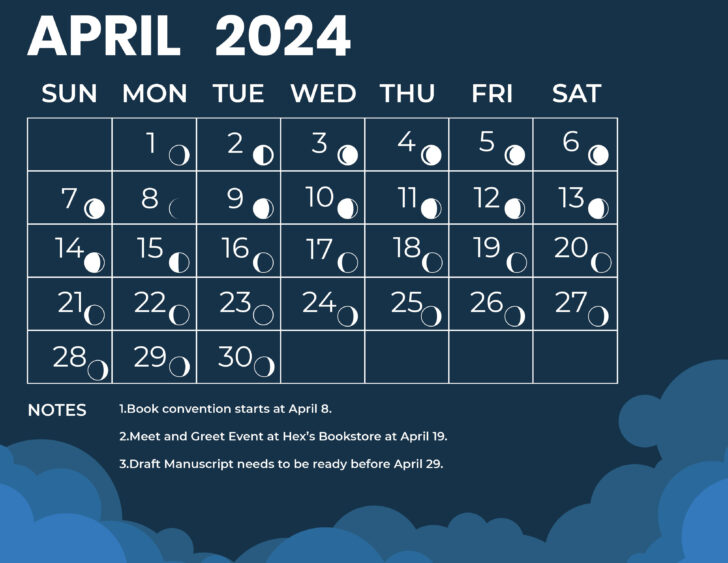 Lunar Calendar 2024 Printable | Calendar 2024