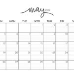 May 2024 Calendars   50 Free Printables | Printabulls |  Calendar 2024