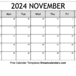 November 2024 Calendar | Free Blank Printable With Holidays | November 2024 Calendar Printable