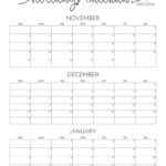 November December 2023 Calendars   12 Printables | Printabulls |  Calendar 2024