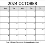 October 2024 Calendar | Free Blank Printable With Holidays |  Calendar 2024