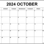 October 2024 Calendar | Free Printable Calendar |  Calendar 2024