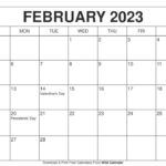 Printable February 2024 Calendar Templates With Holidays | Free Printable Calendar 2024 Wiki Calendar