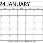 Printable January 2024 Calendar Templates   123Calendars |  Calendar 2024