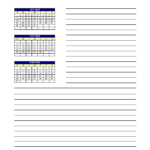 Quarterly Planner 2024 – Free Printable | 2024 Quarterly Calendar Printable Free