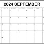 September 2024 Calendar | Free Printable Calendar | Printable September 2024 Calendar