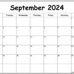 September 2024 Monday Calendar | Monday To Sunday |  Calendar 2024