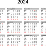 Year 2024 Calendar In English With United Kingdom Holidays | Uk Calendar 2024 With Bank Holidays Printable Free