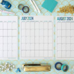 15+ Free Printable Calendars To Help Maximize Your Time | Free Printable Calendar June July August 2024