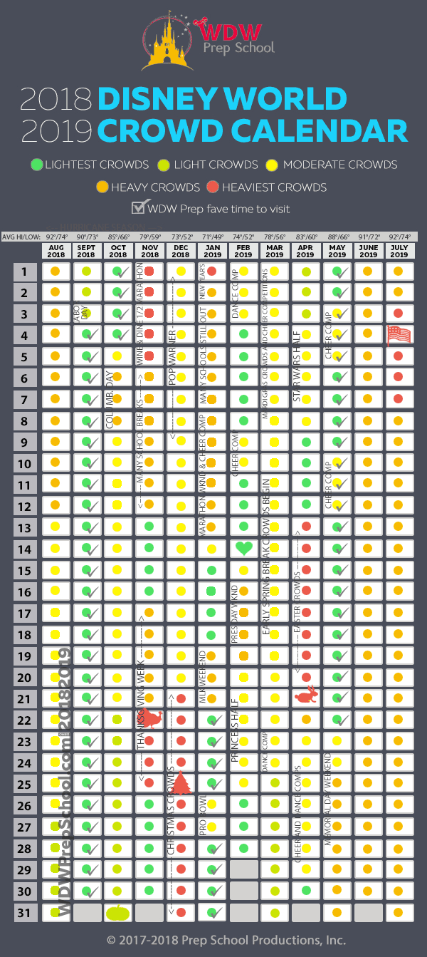 Disney World Crowd Calendar June 2024 | Calendar 2024