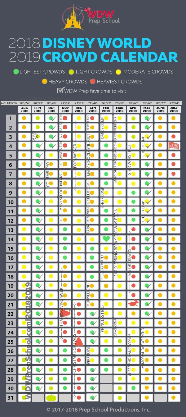 Disney Crowd Calendar June 2024 | Calendar 2024