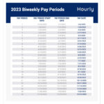 2023 And 2024 Biweekly Payroll Calendar Templates   Hourly, Inc. | 2024 Payroll Calendar Biweekly Printable