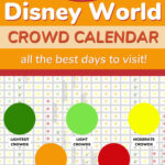 2024 & 2025 Disney World Crowd Calendar (Best Times To Go | Disney Crowd Calendar June 2024