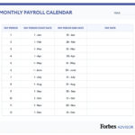 2024 Payroll Calendar: Weekly, Monthly, & More – Forbes Advisor | Adp 2024 Payroll Calendar Printable