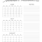 2024 Summer Calendars   18 Free Printables | Printabulls | Blank June And July 2024 Calendar