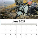 2024 Wall Calendar | Fishing And Hunting |  Calendar 2024