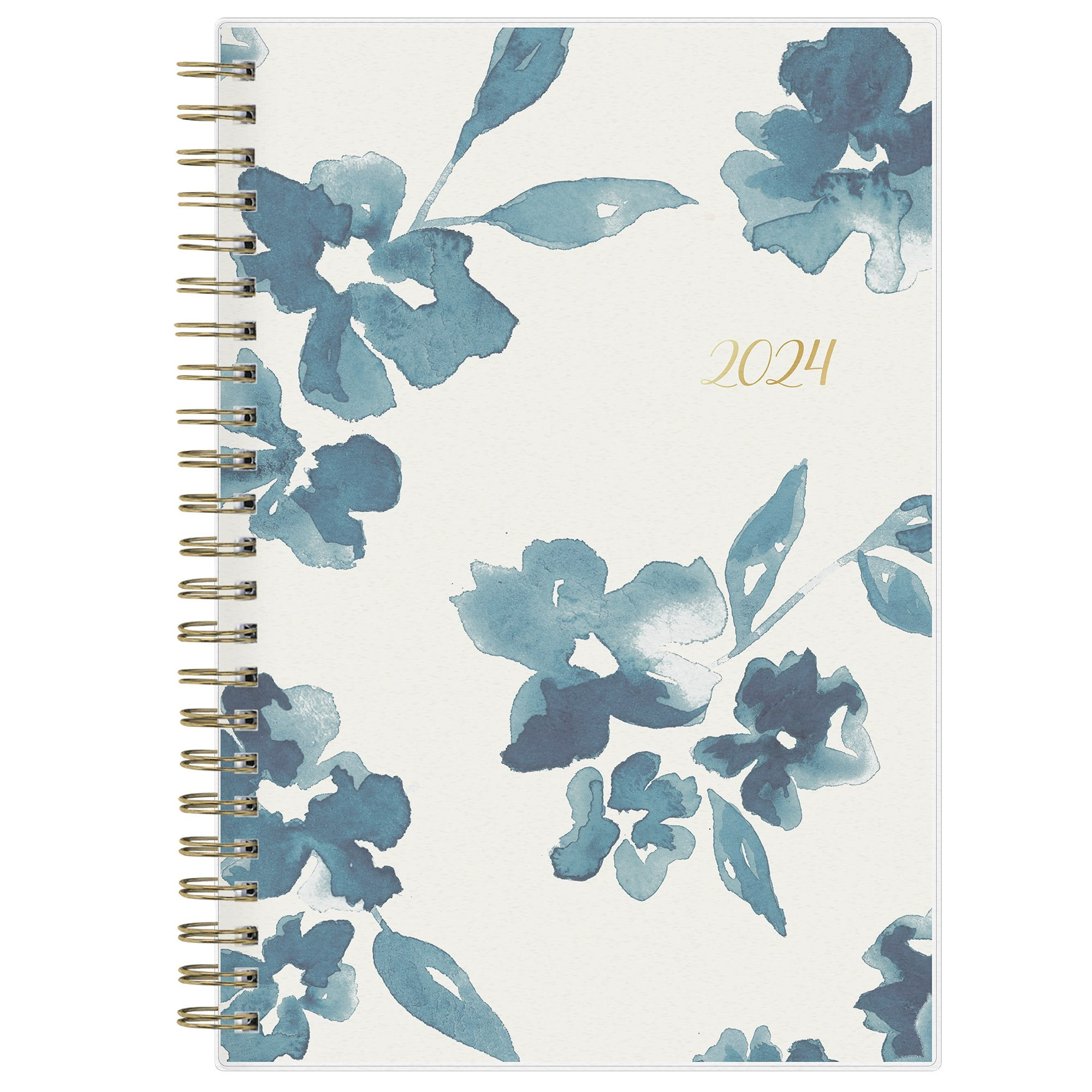 2024 Weekly Monthly Planner, 5X8,Blue Sky, Bakah Blue | Blue Sky Weekly/Monthly Planning Calendar July 2024 - June 2025