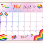 40+ Best June Calendars For 2022 | June 2024 Pride Month Calendar