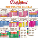 Dollywood Busy Calendar | Dollywood Crowd Calendar June 2024