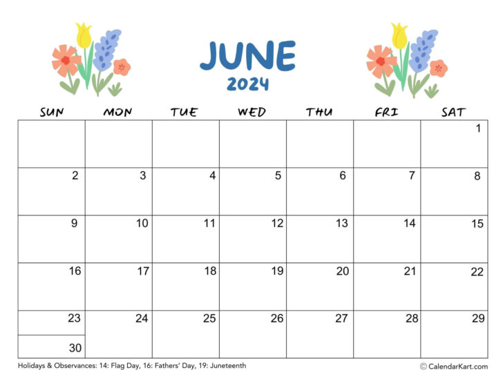 Editable June 2024 Calendar | Calendar 2024