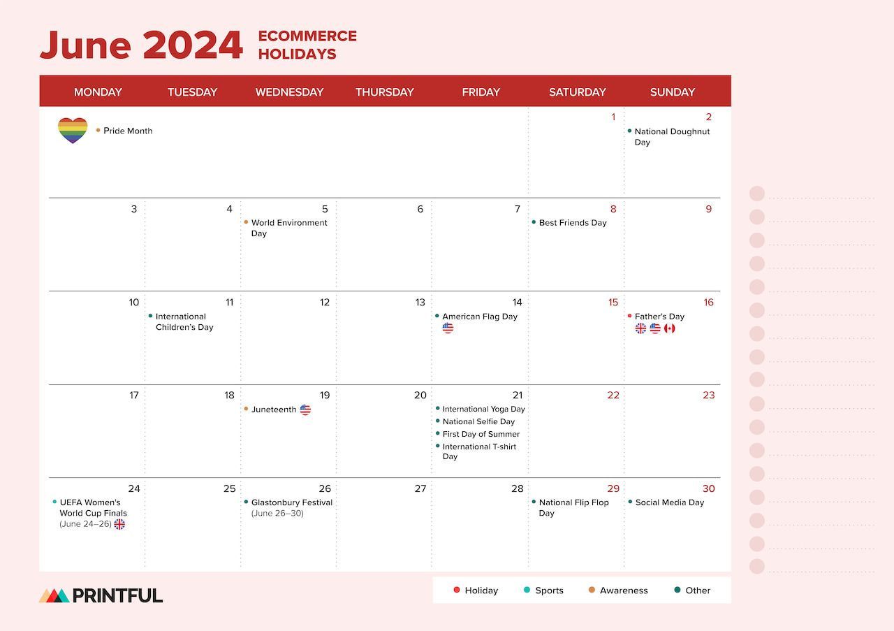 June's Journey Calendar of Events 2024 Calendar 2024 Printable