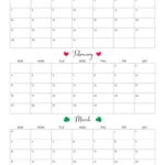 Free 3 Month Calendars 2024 |  Calendar 2024