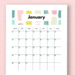 Free Printable Calendar 2024 — Gathering Beauty | Printable Monthly Calendar 2024 Homemade Gifts Made Easy