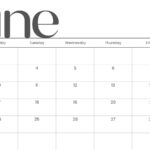 Free Printable, Custom June 2024 Calendar Templates | Canva | Calendar For Month Of June 2024