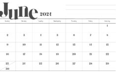 Free Printable, Custom June 2024 Calendar Templates | Canva | Free Editable June 2024 Calendar