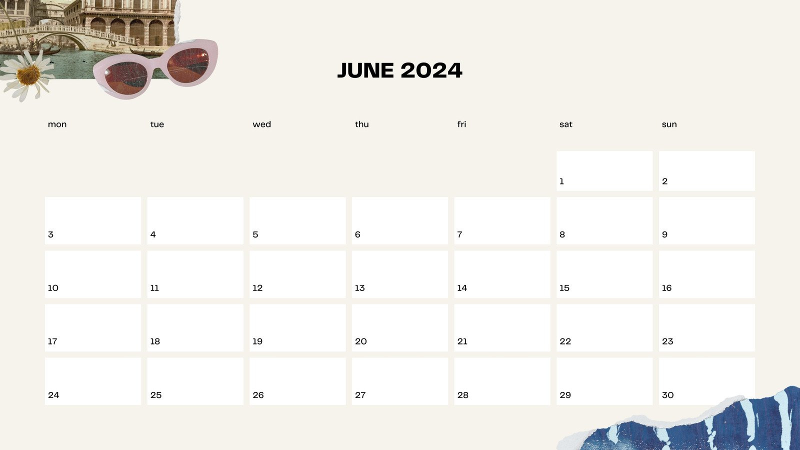 Free Printable, Custom June 2024 Calendar Templates | Canva | June&amp;#039;S Journey Calendar Of Events 2024