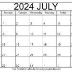 Free Printable July 2024 Calendars   Download |  Calendar 2024