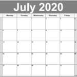 July 2020 Calendar | Free Printable Monthly Calendars | Calendar | Free Printable Calendar July 202