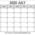 July 2020 Calendar   Free Printable With Holidays And Observances | Free Printable Calendar July 202