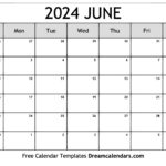 June 2024 Calendar   Free Printable With Holidays And Observances | Free Printable Calendar June 2024