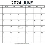 June 2024 Calendar Us Holidays   Free Printable Calendar | Calendar June 2024 With Holidays