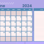 June 2024 Calendar With Lines Template   Edit Online & Download | June 2024 Calendar With Lines