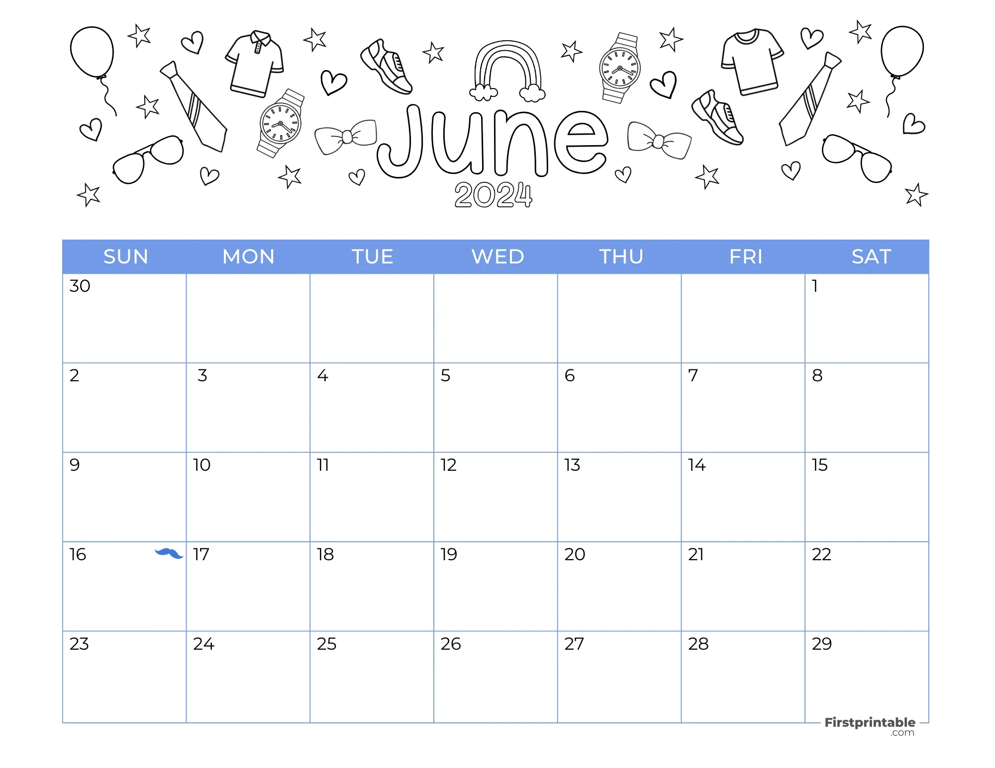 June 2024 Calendars | 40 Free Printable Pdf | Calendar 2024