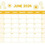 June 2024 Calendars   50 Free Printables | Printabulls | June 2024 Calendar Free Printable