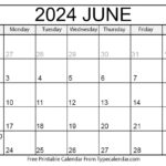 June 2024 Calendars | Free Printable Templates |  Calendar 2024